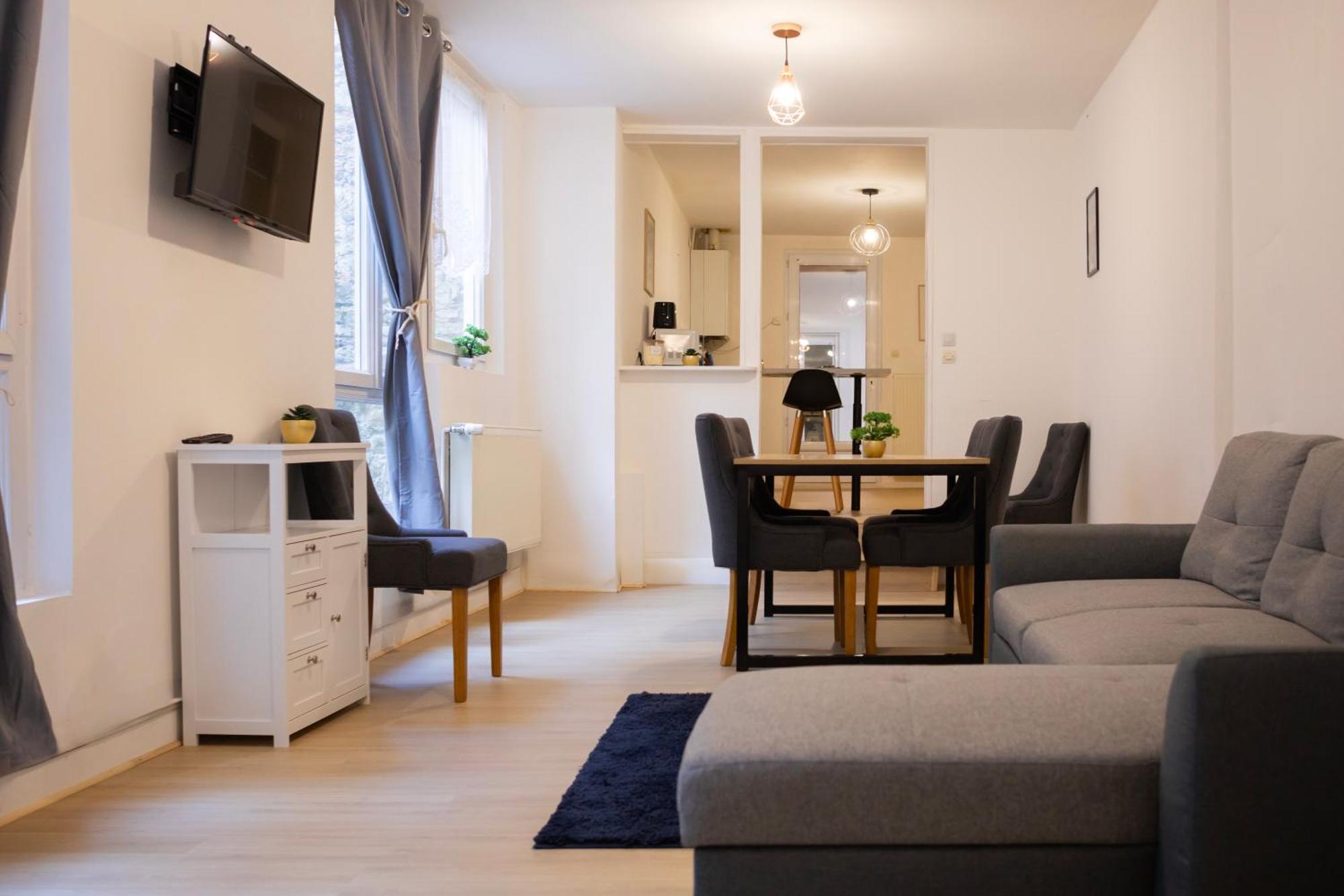 Spa Central Charmant Duplex Cosy 90M2 A 300M Rue Pietonne Et 500 M Du Port Boulogne-sur-Mer Bagian luar foto